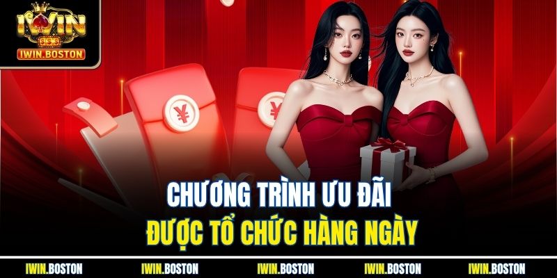 Chương trình ưu đãi được tổ chức hàng ngày
